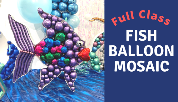 fish balloon mosaic nikoloon frame video youtube full class tutorial nikita fric