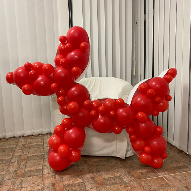 Nikoloon® Frames For Balloons - Balloon Dog - 120 cm height